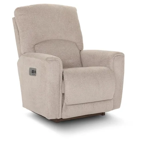Cassian Power Rocking Recliner w/ Headrest & Remote Wand