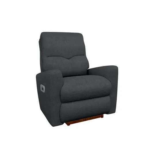 Hawthorn Power Rocking Recliner w/Headrest & Wireless Remote - Lunar Navy