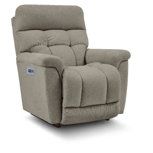 Fulton Power Rocking Recliner w/ Headrest & Lumbar