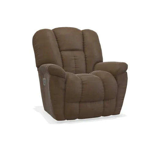 Maverick Power Rocking Recliner w/ Headrest and Lumbar