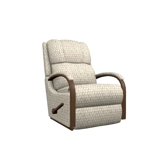 Harbor Town Rocking Recliner w/Swivel Base - i-Leilani Mist