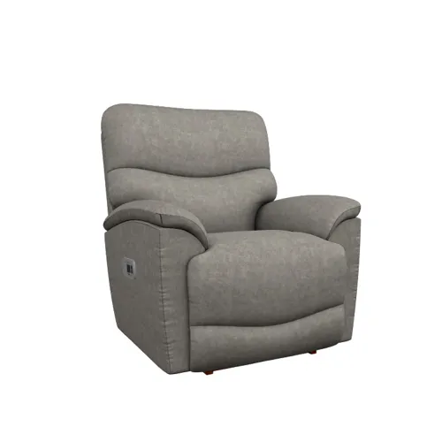 Trouper Power Rocking Recliner w/ Headrest - i-Northwest Charcoal