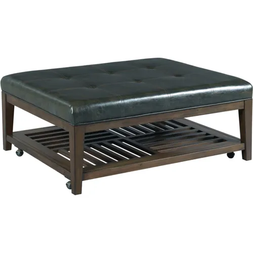 Hidden Treasures Rectangular Cocktail Ottoman