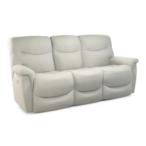 James Power Reclining Sofa w/Headrest & Wireless Remote