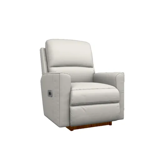 Wynne Power Rocking Recliner w/ Headrest, Lumbar, & Wireless Remote - Cozy Match Oyster