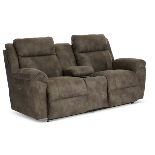 Joel Power Reclining Loveseat w/ Console
