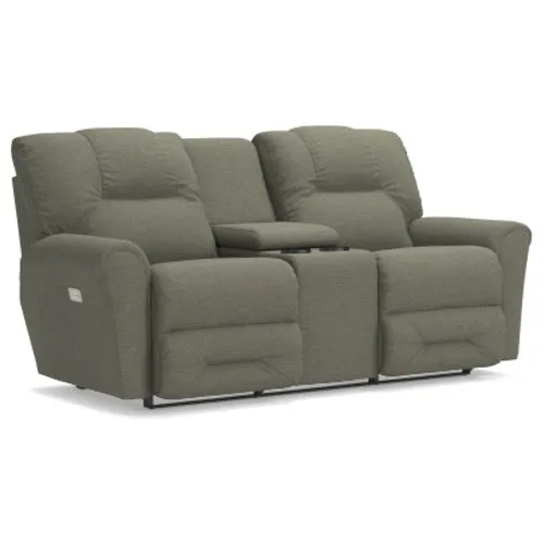 Easton PowerRecline La-Z-Time® Full Reclining Loveseat w/ Console and Power Headrest