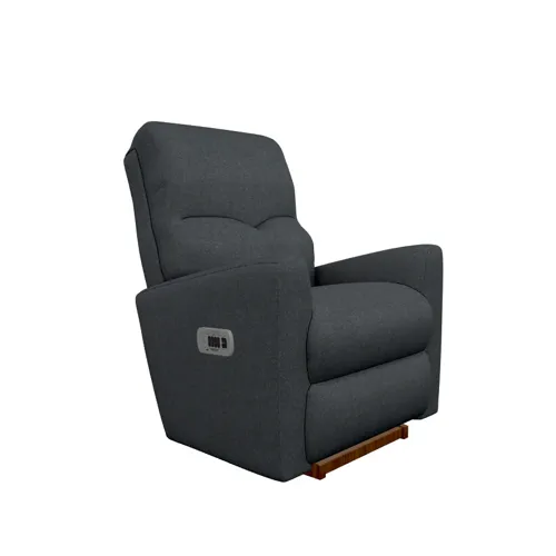 Hawthorn Power Rocking Recliner w/ Headrest & Lumbar - Lunar Navy