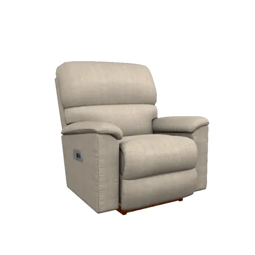 Brooks Power Rocking Recliner w/ Headrest - Bartaloni Birch
