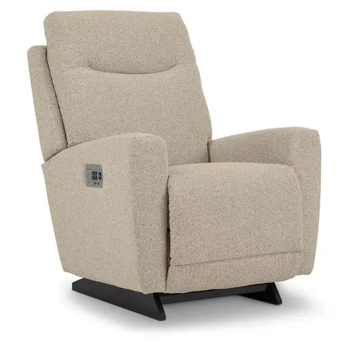 Kodie Power Rocking Recliner w/ Headrest & Remote Wand