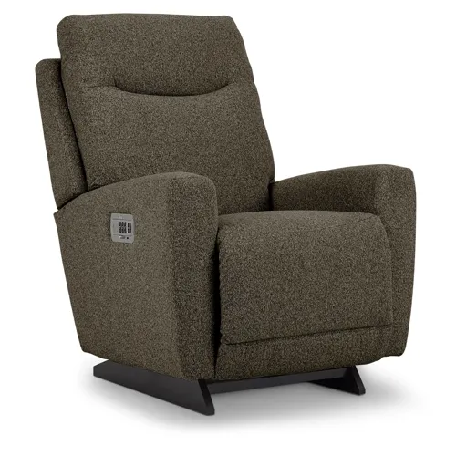Kodie Power Rocking Recliner w/ Headrest & Remote Wand