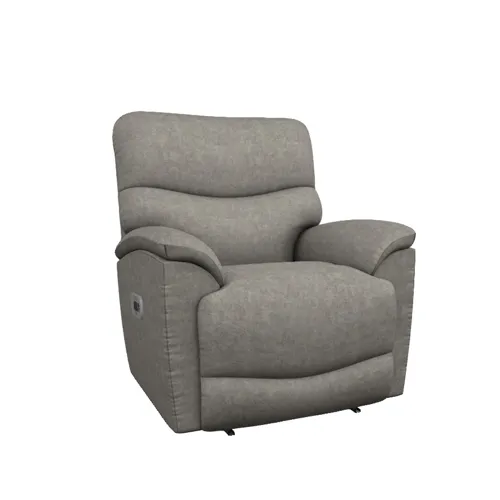 Trouper Power Wall Recliner w/ Headrest & Lumbar - i-Northwest Charcoal