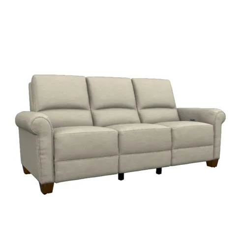 Clybourn Power Reclining Sofa w/ Headrest - Pebble