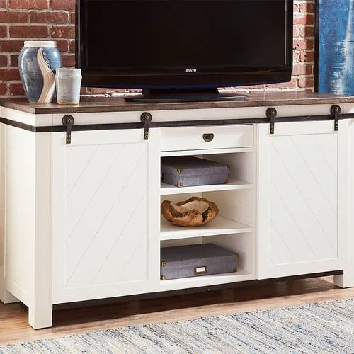 Junction Shiplap Sliding Door Media Console