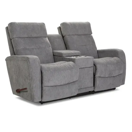 Baron Wall Reclining Loveseat w/ Console