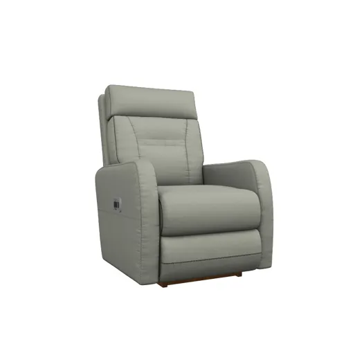 Lennon Power Rocking Recliner w/ Head Rest and Lumbar - i-Hallandale Platinum