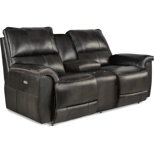 Norris Power Reclining Loveseat w/ Headrest & Console