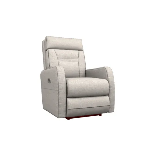 Lennon Power Rocking Recliner w/ Headrest & Lumbar w/Swivel Base - York Barley