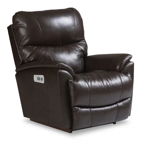 Trouper Power Rocking Recliner w/ Headrest - Intermingle Walnut