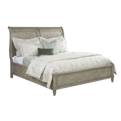 Savona Queen Anna Sleigh Bed 5/0 Complete