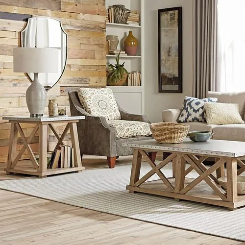 Junction Truss End Table