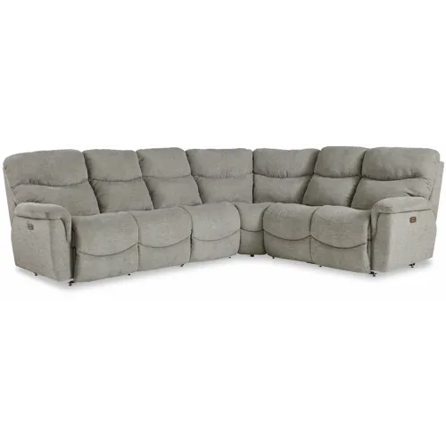 James 4 PC Reclining Sectional