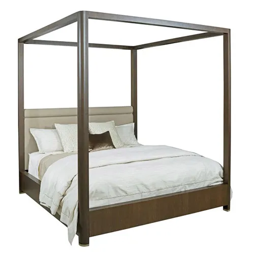 AD Modern Organics Freemont Queen Canopy Bed 5/0 Complete