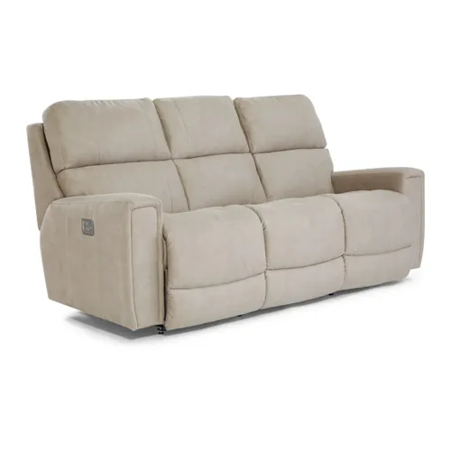 Apollo Power Reclining Sofa w/ Headrest & Dual Wireless Remote