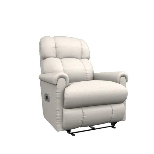 Pinnacle Power Wall Recliner w/ Headrest & Lumbar - Damon Oyster