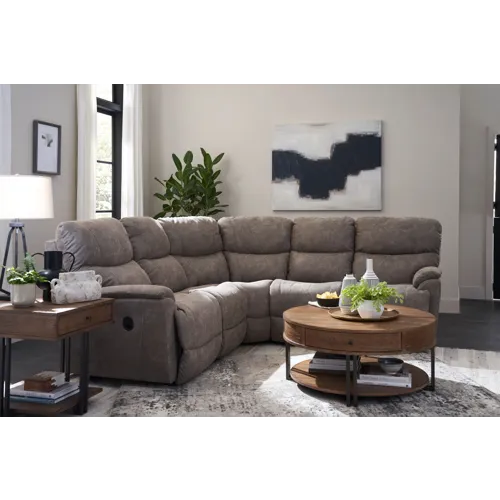 Trouper 3 PC Reclining Sectional