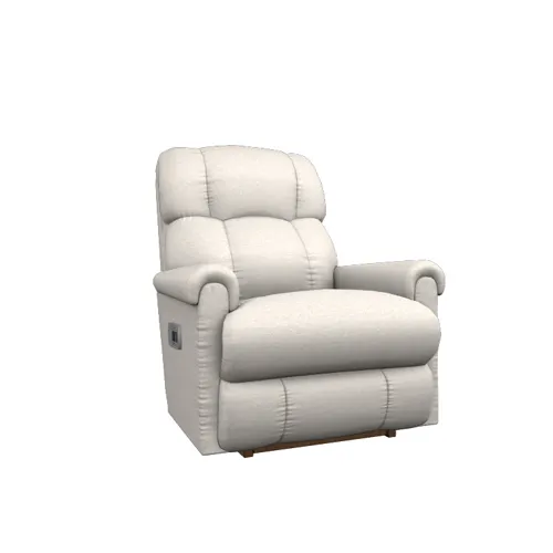 Pinnacle Power Rocking Recliner w/ Headrest & Wireless Remote - Damon Oyster