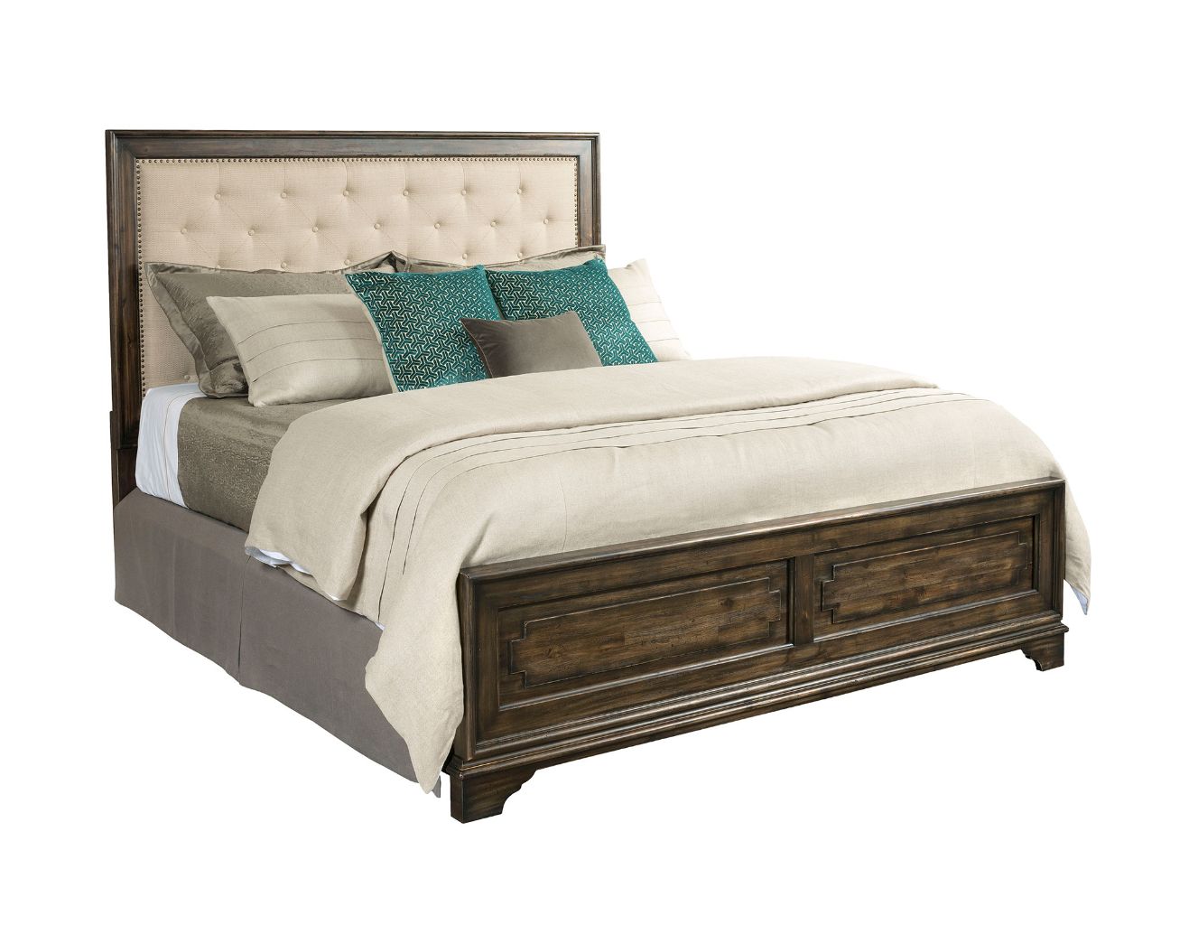 Wildfire Tweed Full/Queen Bed 86150P by LaZBoy Furniture at Callan