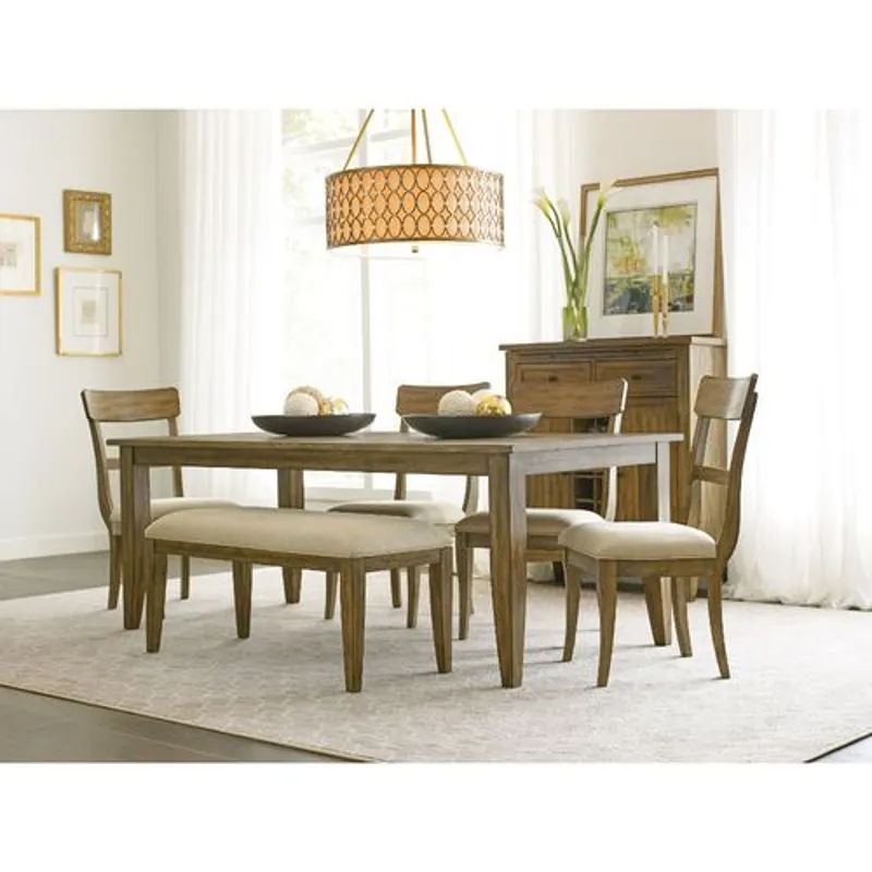 The Nook 80" Large Rectangular Leg Table