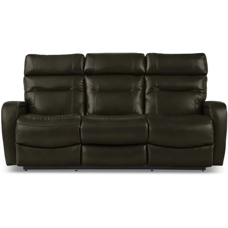 Baron Power Wall Reclining Sofa w/ Headrest, Lumbar &amp; Storage Drawer
