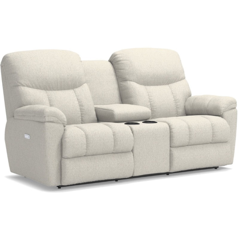 Morrison Power Reclining Loveseat w/ Console 49P766 by LaZBoy