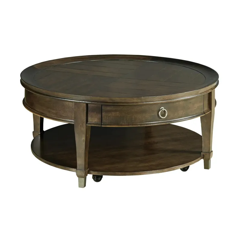 Sunset Valley Round Coffee Table Dark