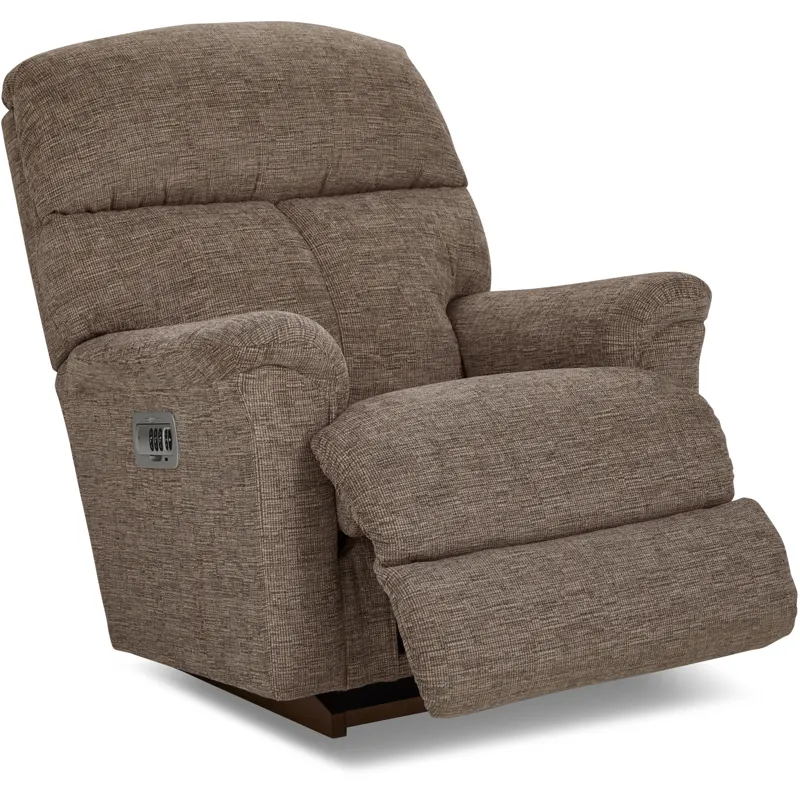 Reed Power Rocking Recliner w/ Headrest &amp; Lumbar