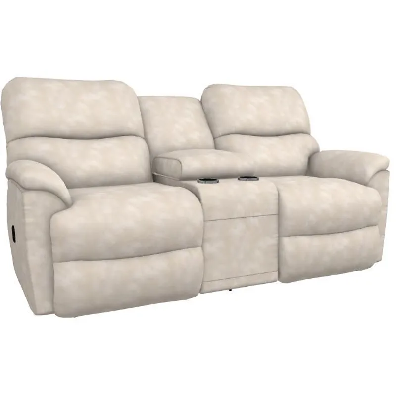 Trouper Reclining Loveseat w/ Console