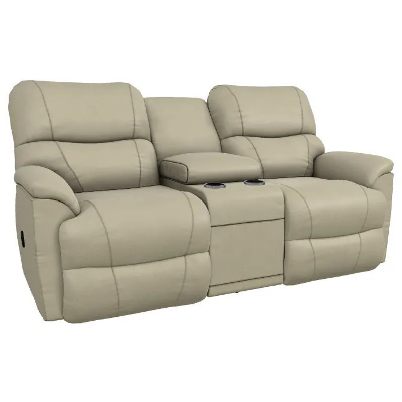 Trouper Reclining Loveseat w/ Console