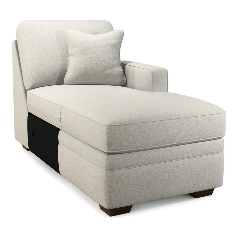 Meyer Left-Arm Sitting Chaise w/ Storage