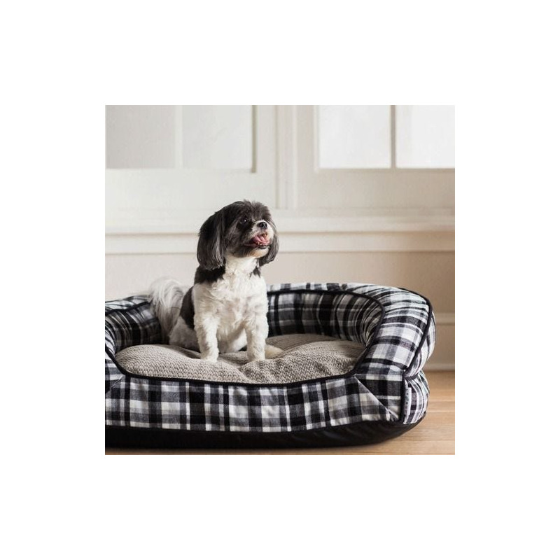 Tucker Sofa Bed, Spencer Plaid 85493 by LaZBoy Furniture at Turner