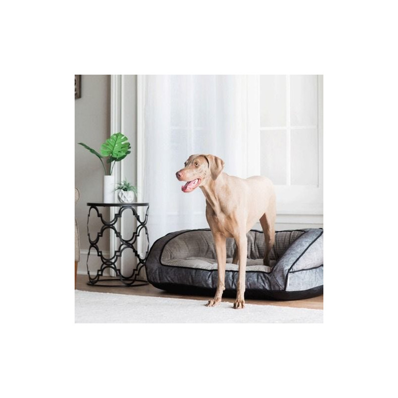 Harper Sofa Bed, Twill Smoke 85480 by LaZBoy Furniture at Turner