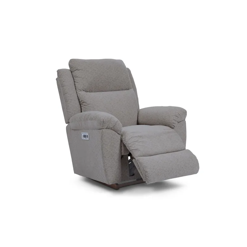 Joel Power Rocking Recliner w/ Head Rest, Lumbar &amp; Wireless Remote