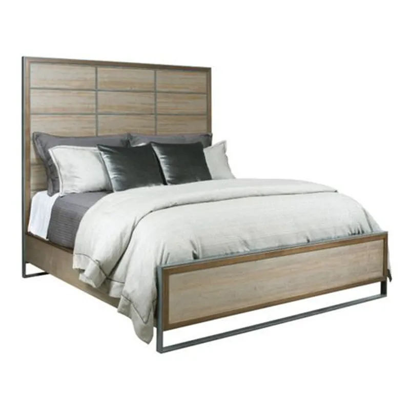 AD Modern Synergy Matrix Panel Queen Bed