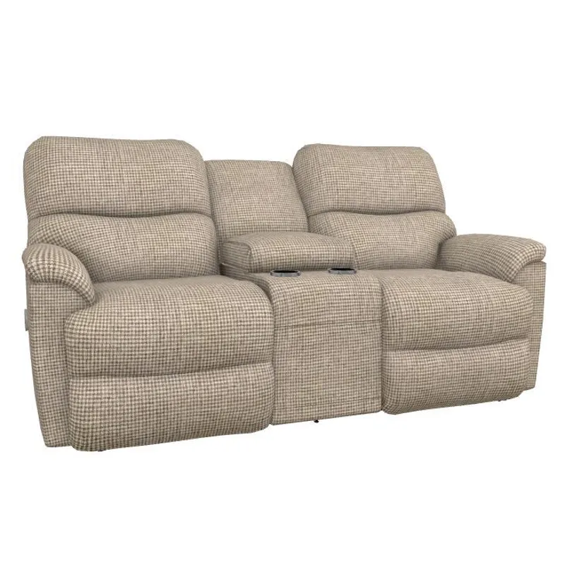Trouper Power Reclining Loveseat w/Headrest, Lumbar &amp; Console