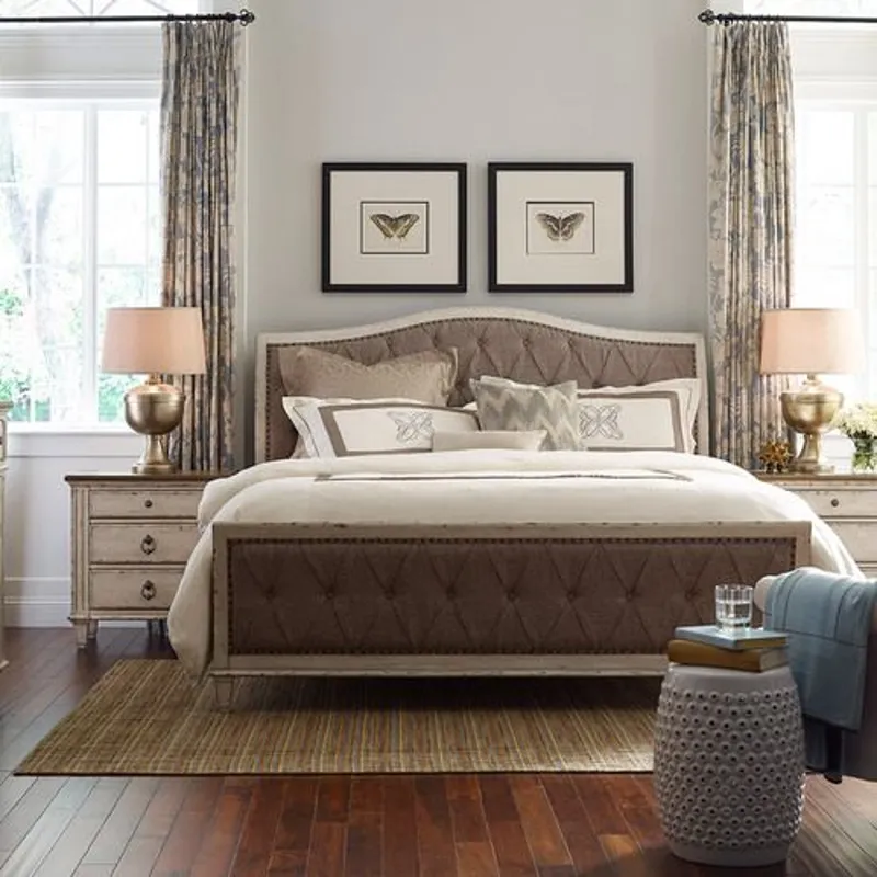Southbury Upholstered Bed Footboard w/ Slat Pack 5/0