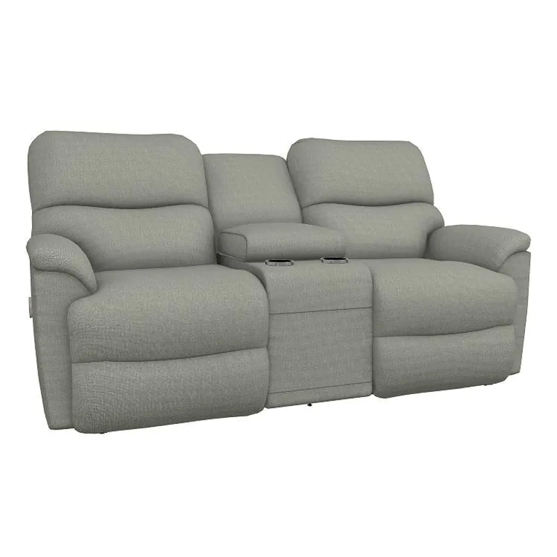 Trouper Power Reclining Loveseat w/Headrest, Lumbar &amp; Console