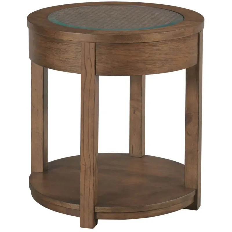 Foster Round End Table