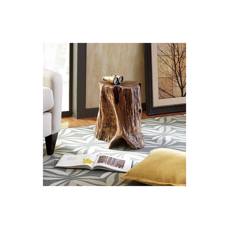 Hidden Treasures Tree Trunk Accent Table 090773 by LaZBoy Furniture at Turner Furniture