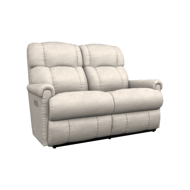 Pinnacle Power Reclining Loveseat w/ Headrest - i-Kudos